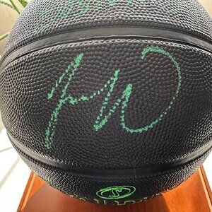 JAYSON TATUM SIGNED BOSTON CELTICS AUTOGRAPHED SPALDING BASKETBALL W/COA 624